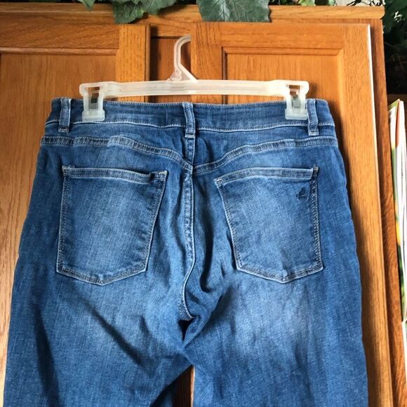 DL1961 FLORENCE Instasculpt Cropped Jeans Everglade Wash - 27 - Picture 7 of 14